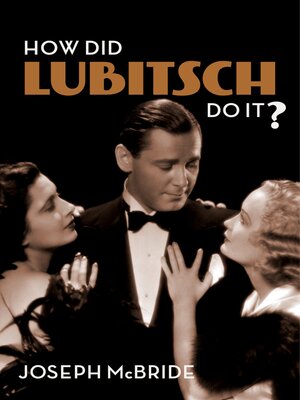 cover image of How Did Lubitsch Do It?